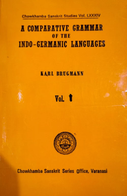 Comparative Grammar of the Indo-Germanic Languages