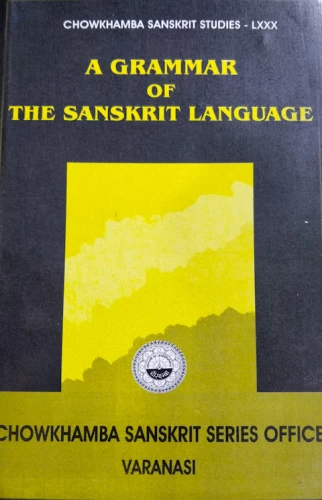 Grammar of the Sanskrit Language